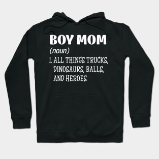 Boy Mom T shirt Gift For Mom In Mother_s Day Hoodie